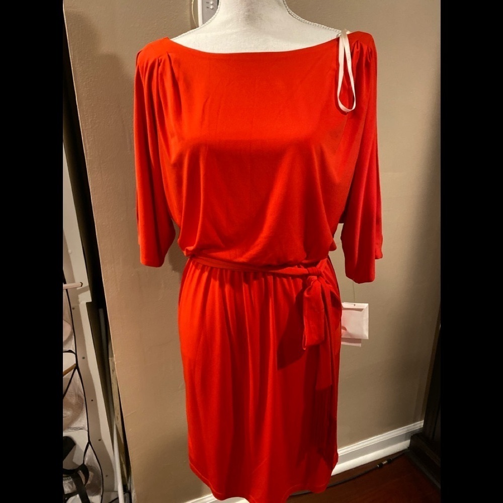 Women’s Red Blouson Dress by Jessica Simpson size Small